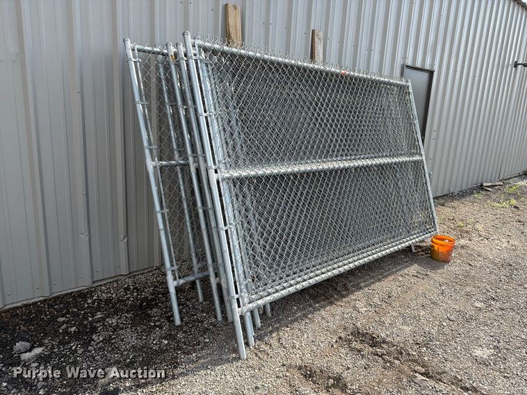image for item FI0295 Approximately (12) chain link fence panels