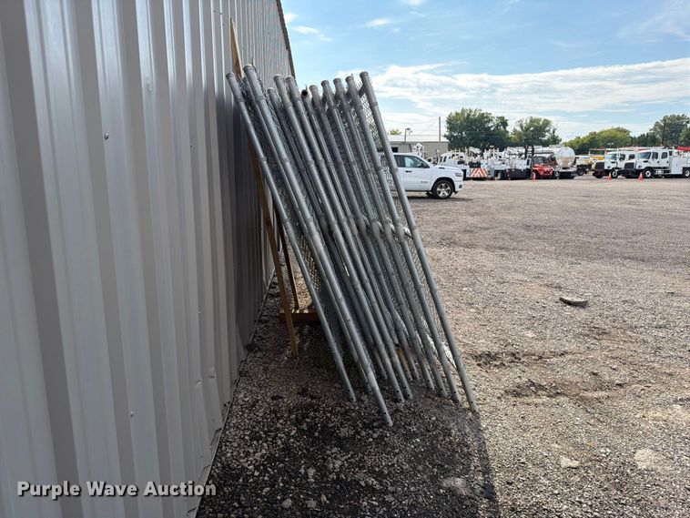 image for item FI0295 Approximately (12) chain link fence panels