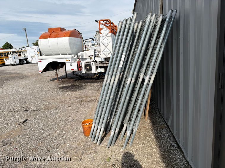 image for item FI0295 Approximately (12) chain link fence panels