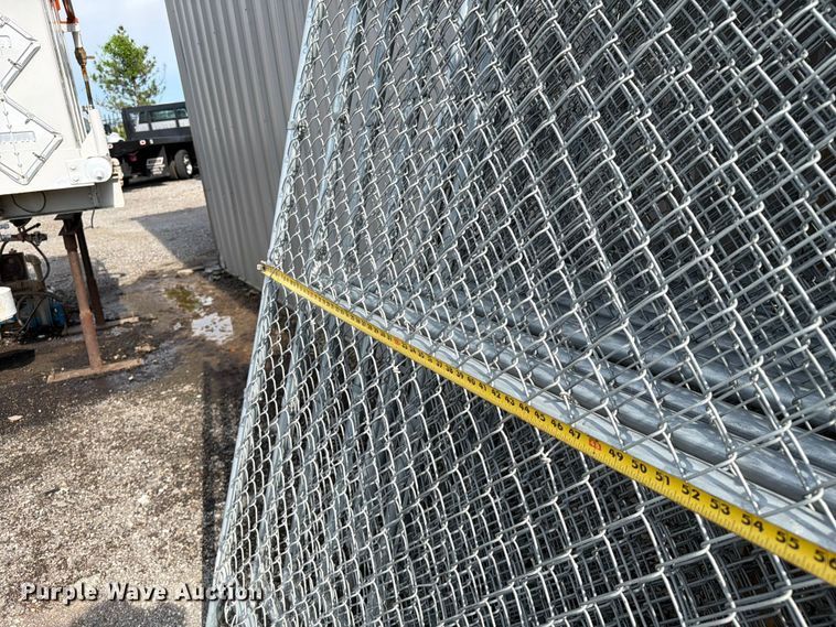 image for item FI0295 Approximately (12) chain link fence panels