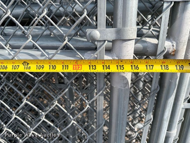 image for item FI0295 Approximately (12) chain link fence panels