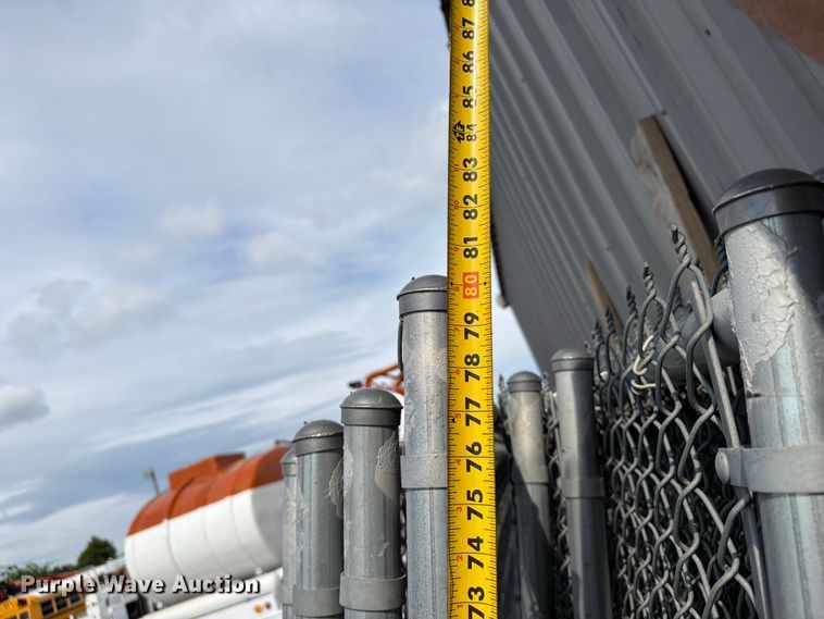 image for item FI0295 Approximately (12) chain link fence panels