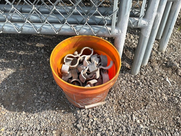 image for item FI0295 Approximately (12) chain link fence panels