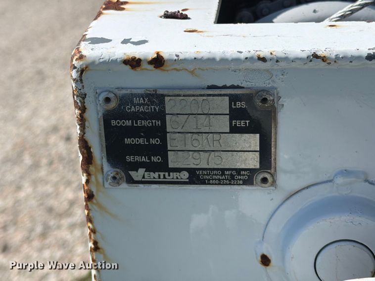 image for item FI0307 Venturo ET6KR truck crane