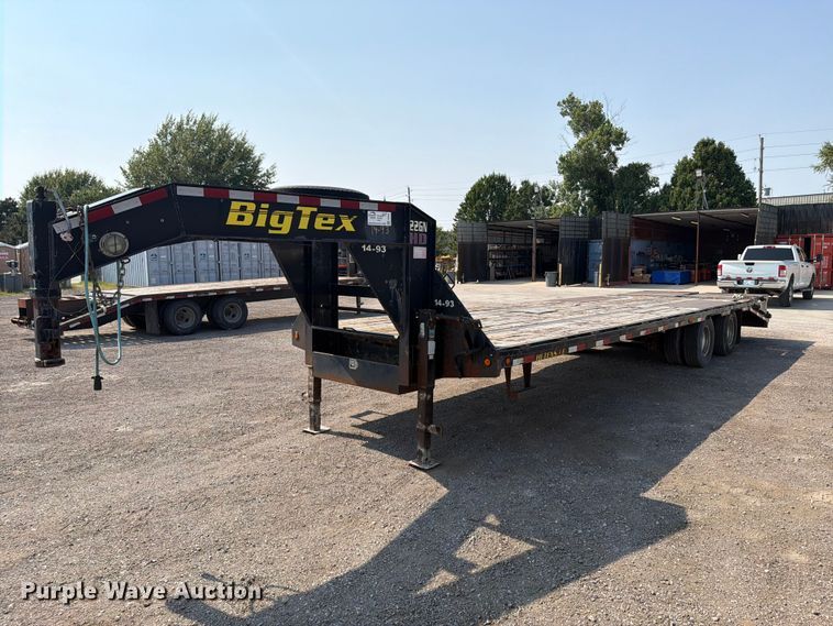 2015 Big Tex equipment trailer