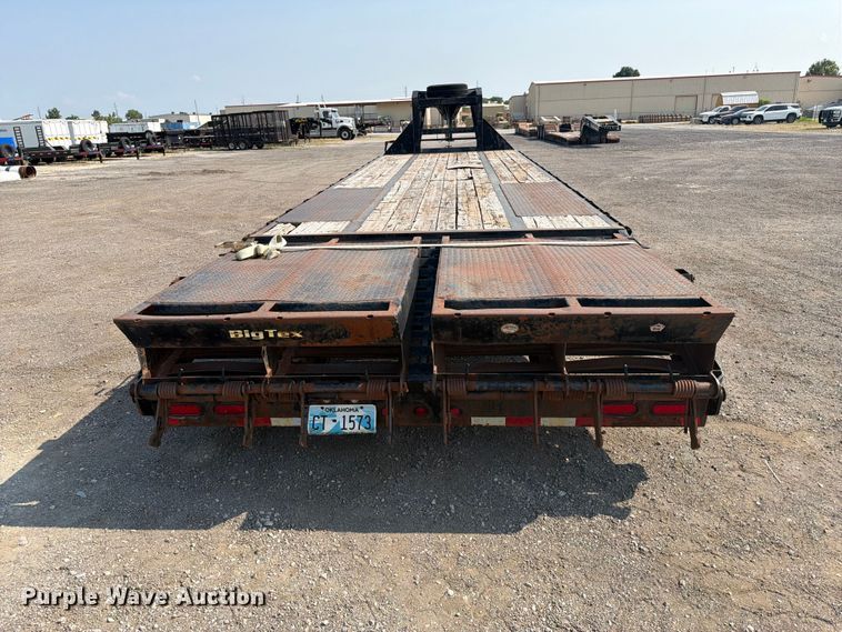 image for item FI0324 2015 Big Tex equipment trailer