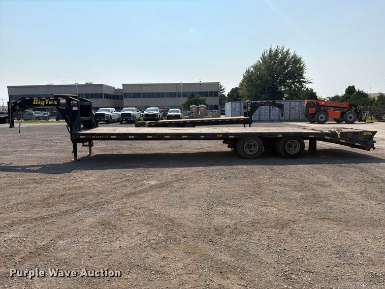 image for item FI0324 2015 Big Tex equipment trailer