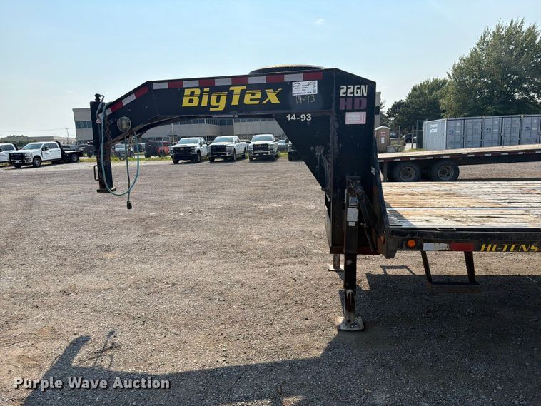 image for item FI0324 2015 Big Tex equipment trailer