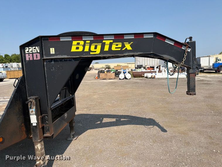 image for item FI0324 2015 Big Tex equipment trailer