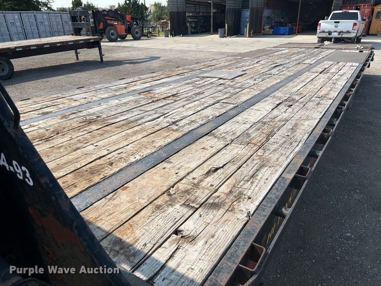 image for item FI0324 2015 Big Tex equipment trailer