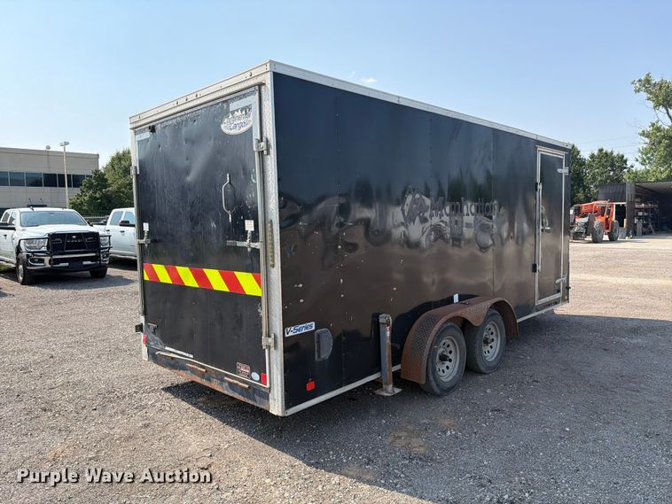 image for item FI0329 2020 Continental  Cargo by Forest River enclosed cargo trailer