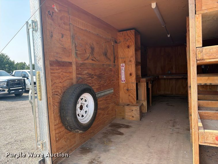 image for item FI0329 2020 Continental  Cargo by Forest River enclosed cargo trailer