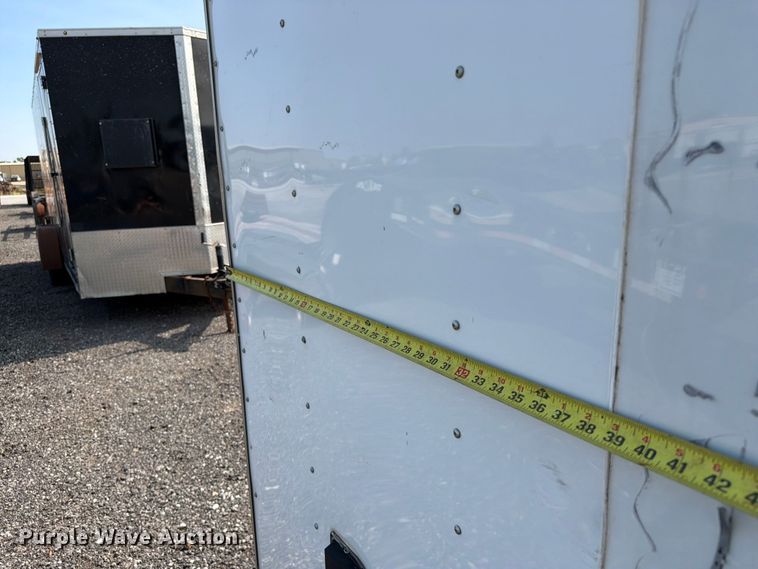 image for item FI0331 2019 RC Trailers enclosed cargo trailer