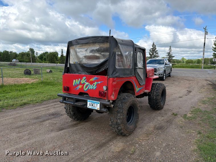 image for item FK0292 1961 Willys CJ3B SUV