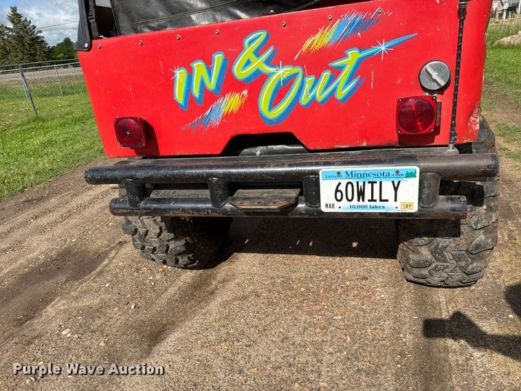 image for item FK0292 1961 Willys CJ3B SUV