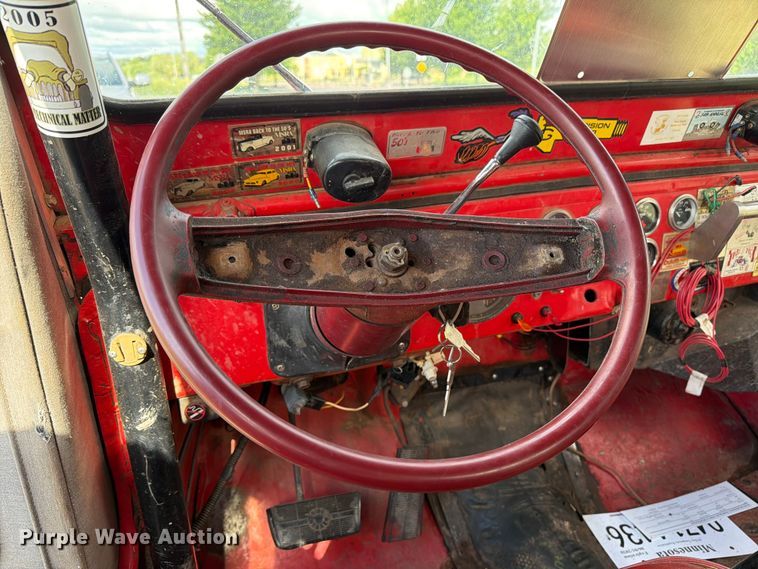 image for item FK0292 1961 Willys CJ3B SUV