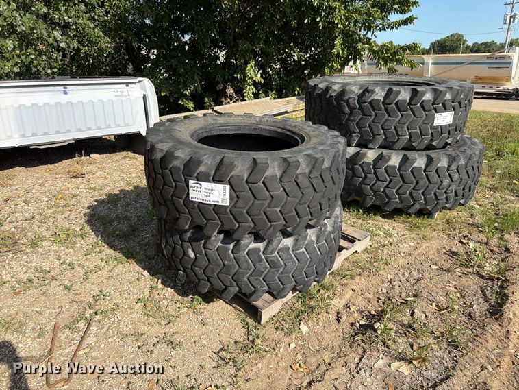 (2) Treileborg 420/70B24 tires