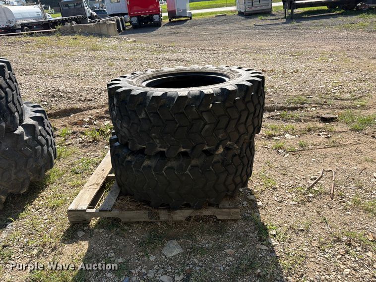 image for item FK3203 (2) Treileborg 420/70B24 tires