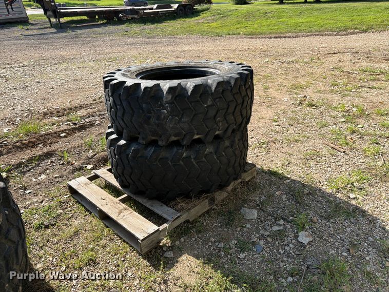 image for item FK3203 (2) Treileborg 420/70B24 tires