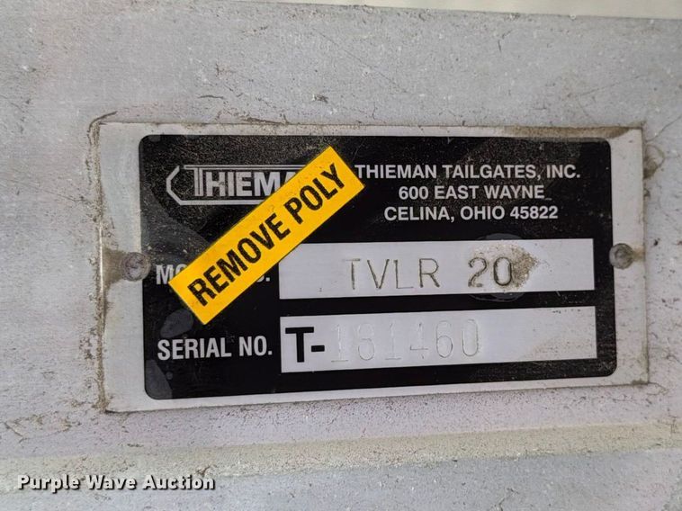 image for item FK3250 Thieman TVR20 rail gate lift