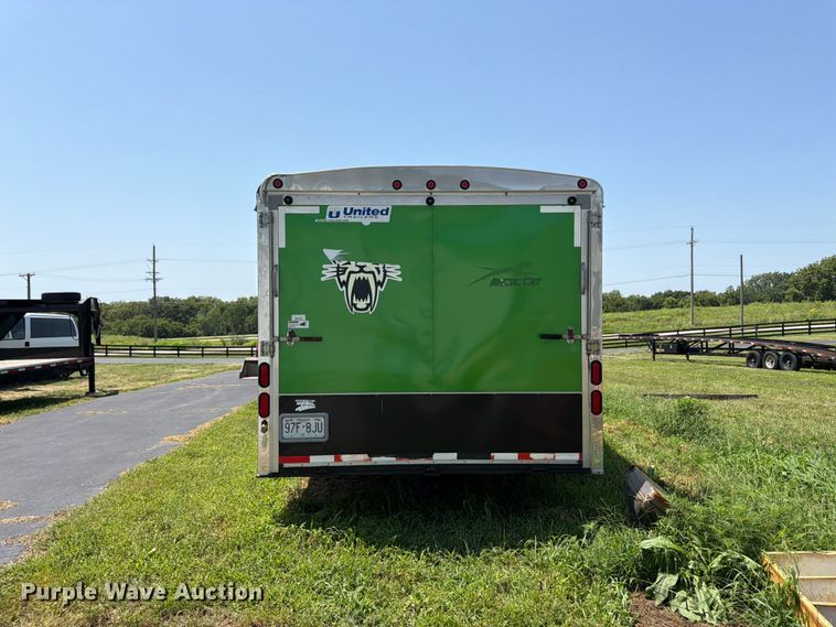 image for item FK3277 2008 United enclosed cargo trailer