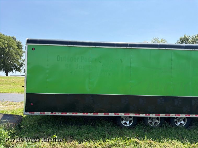 image for item FK3277 2008 United enclosed cargo trailer