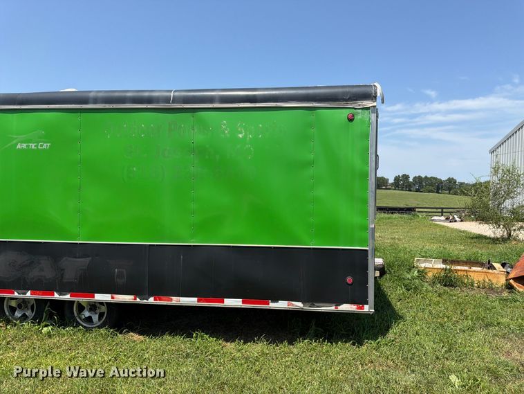 image for item FK3277 2008 United enclosed cargo trailer