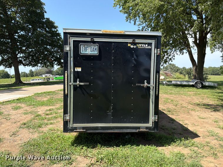 image for item FK3280 2017 Doolittle enclosed cargo trailer