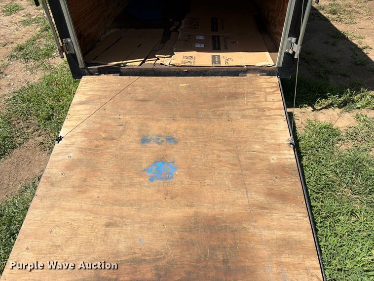 image for item FK3280 2017 Doolittle enclosed cargo trailer