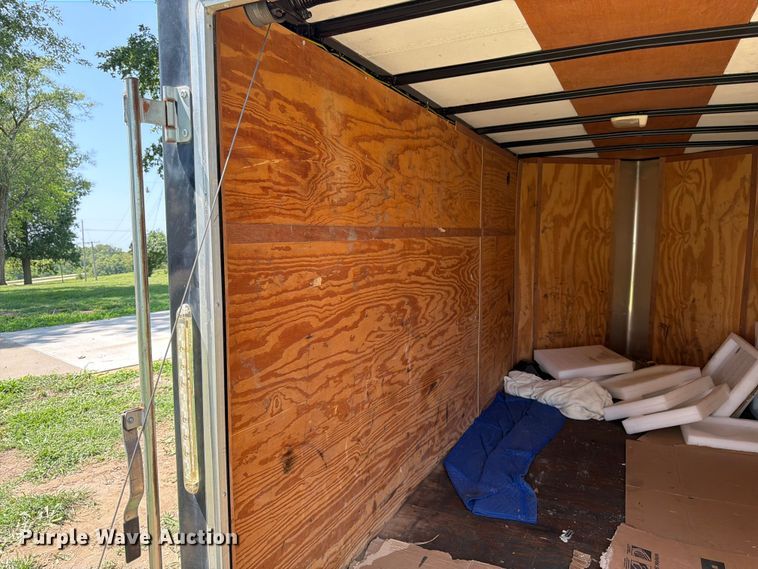 image for item FK3280 2017 Doolittle enclosed cargo trailer
