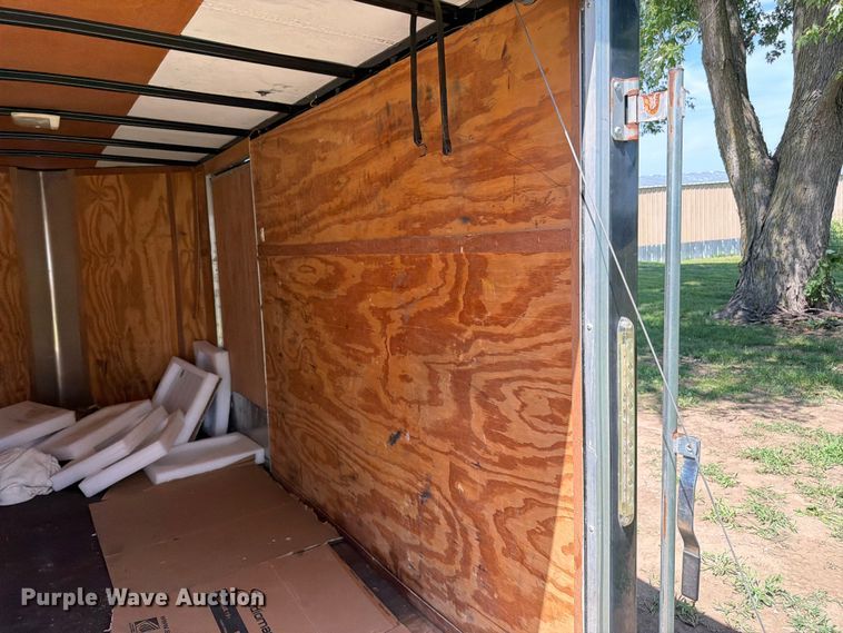 image for item FK3280 2017 Doolittle enclosed cargo trailer