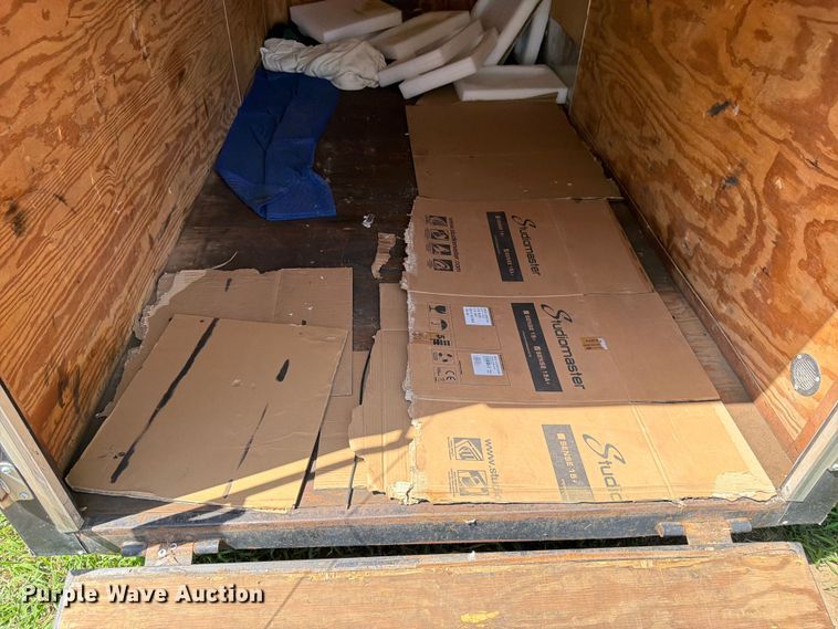 image for item FK3280 2017 Doolittle enclosed cargo trailer
