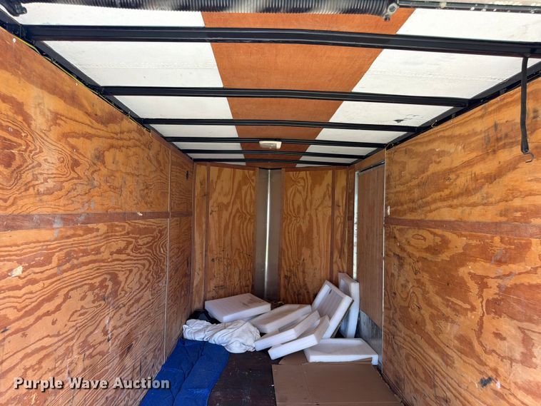 image for item FK3280 2017 Doolittle enclosed cargo trailer