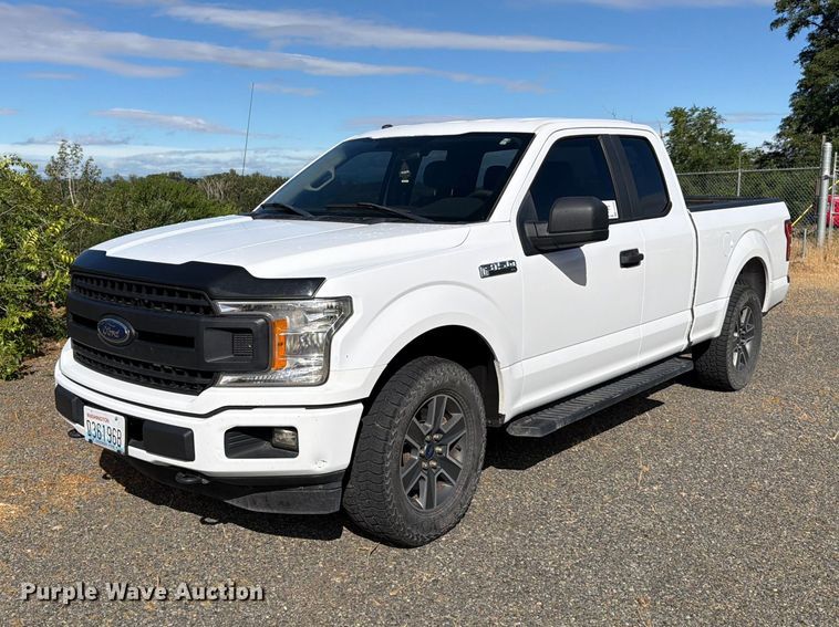 image for item FK4520 2018 Ford F150 Ext. Cab pickup truck