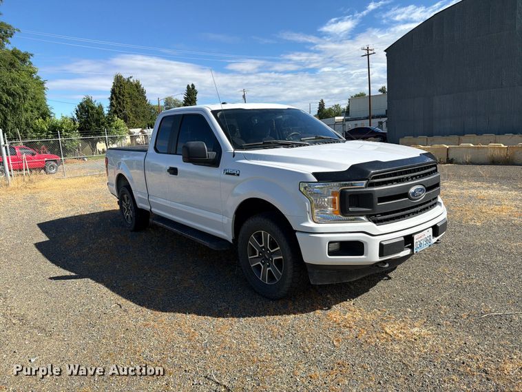 image for item FK4520 2018 Ford F150 Ext. Cab pickup truck