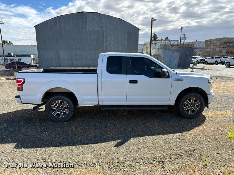 image for item FK4520 2018 Ford F150 Ext. Cab pickup truck