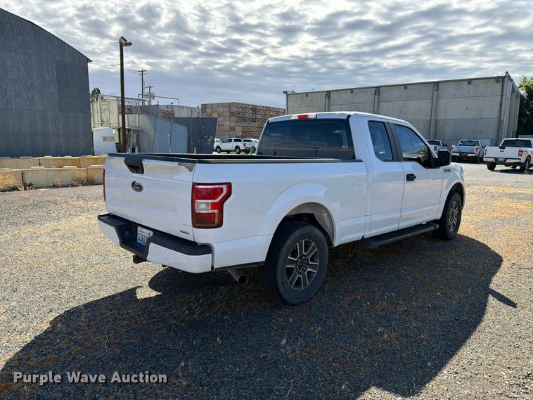 image for item FK4520 2018 Ford F150 Ext. Cab pickup truck