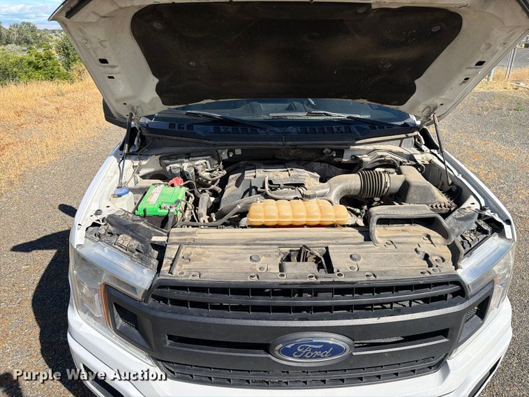 image for item FK4520 2018 Ford F150 Ext. Cab pickup truck