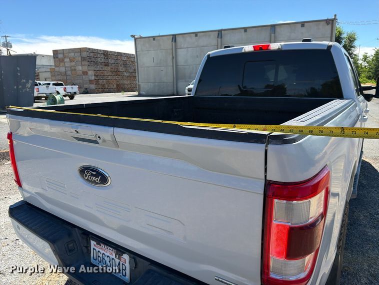 image for item FK4523 2021 Ford F150 Crew Cab pickup truck