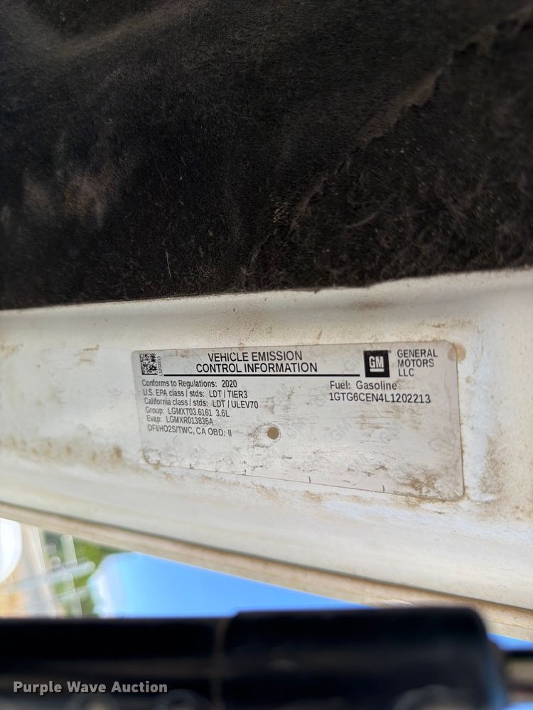 image for item FK4524 2020 GMC Canyon Crew Cab pickup truck