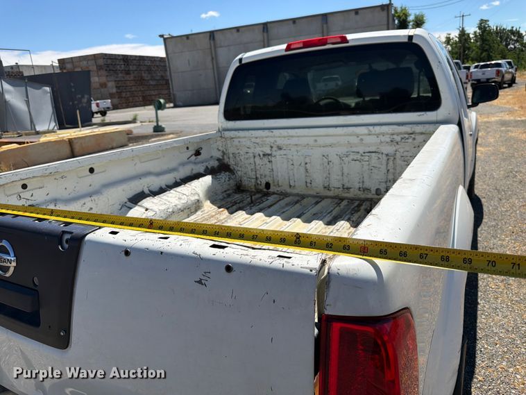 image for item FK4525 2014 Nissan Frontier Ext. Cab pickup truck