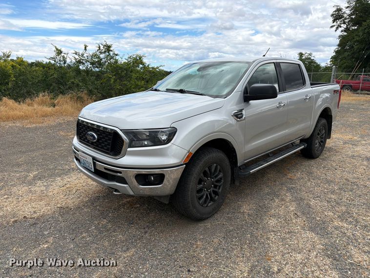 image for item FK4527 2019 Ford Ranger Crew Cab pickup truck