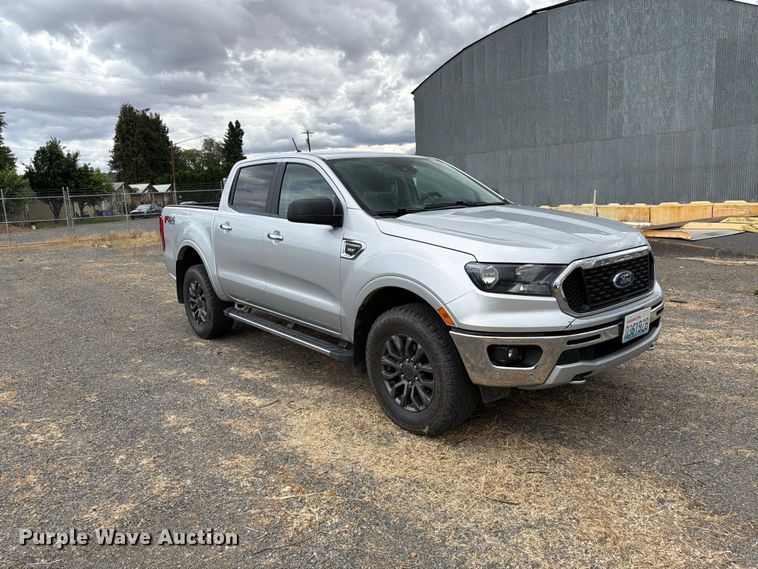 image for item FK4527 2019 Ford Ranger Crew Cab pickup truck