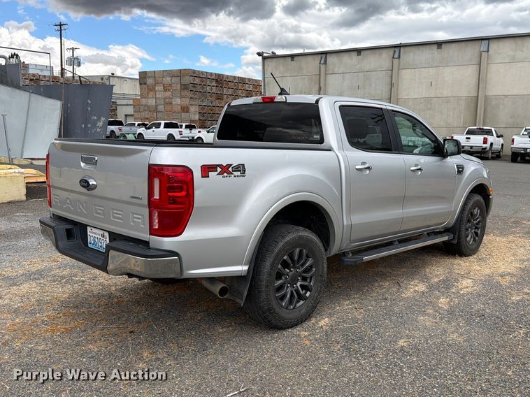 image for item FK4527 2019 Ford Ranger Crew Cab pickup truck