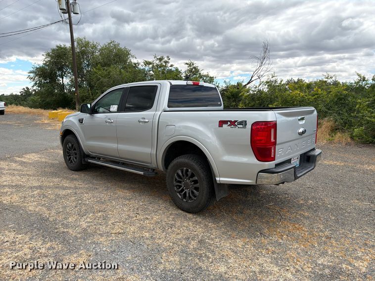 image for item FK4527 2019 Ford Ranger Crew Cab pickup truck
