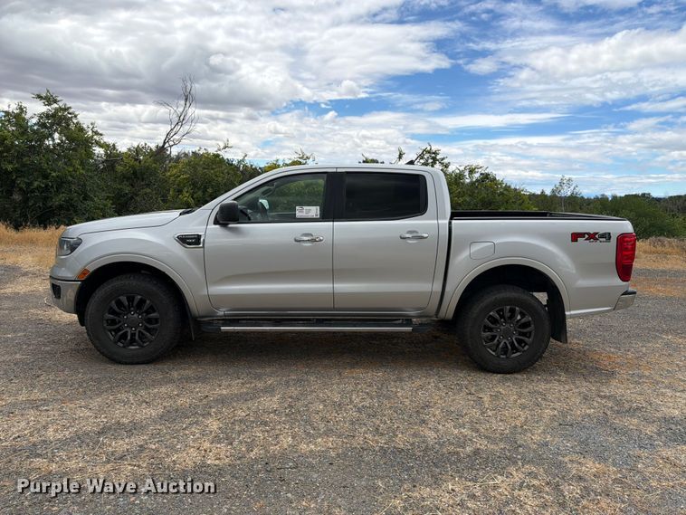 image for item FK4527 2019 Ford Ranger Crew Cab pickup truck