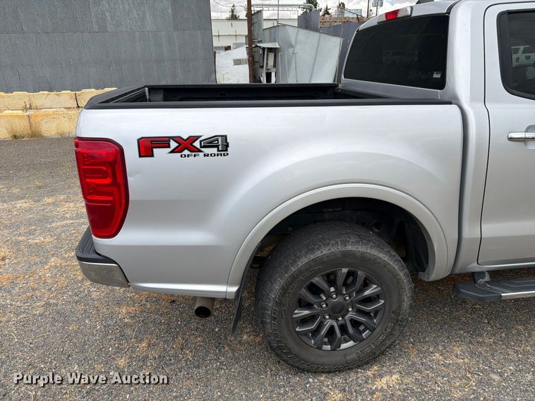 image for item FK4527 2019 Ford Ranger Crew Cab pickup truck