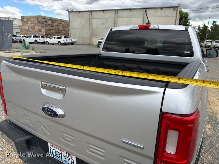 image for item FK4527 2019 Ford Ranger Crew Cab pickup truck