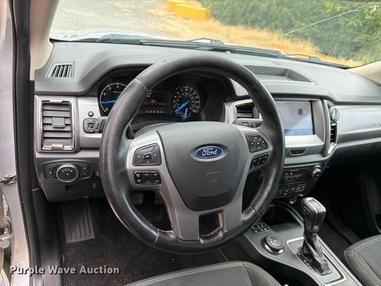 image for item FK4527 2019 Ford Ranger Crew Cab pickup truck