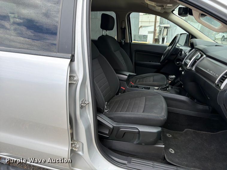 image for item FK4527 2019 Ford Ranger Crew Cab pickup truck